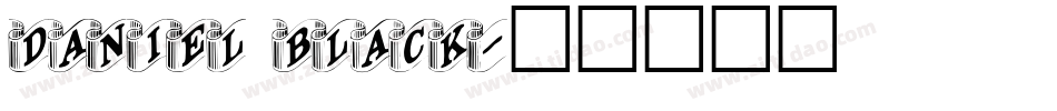 Daniel Black字体转换